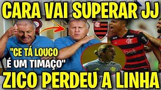  ZICO PERDEU A LINHA E SE RENDEU AO FLAMENGO DE FILIPE LUIS! NOTÍCIAS DO MENGÃO