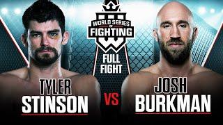 Josh Burkman vs Tyler Stinson | WSOF 9, 2014