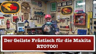 Der geilste Frästisch für die Makita RT0700 !!! #frästisch #routertable #diy