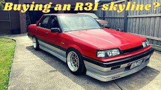 So you want to buy an R31 Skyline? Here are some things to look out for!