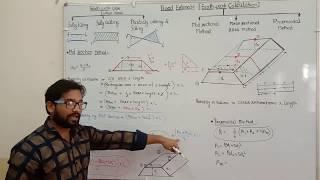 Part 25 ! Road estimate ! Earth work calculation ! Mid section method ! Prismoidal method ! Mean