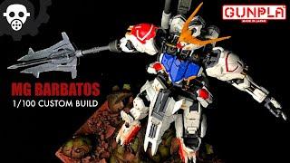 CUSTOM BUILD GUNPLA | MG 1/100 Gundam Barbatos | Vallejo Mecha Colors | 2021