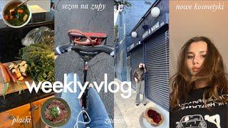 wczesne wstawanie, sezon zup, nowe kosmetyki i romantyzowanie jesieni | weekly vlog