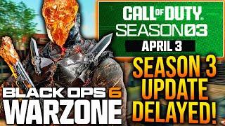 BREAKING: BLACK OPS 6 & WARZONE SEASON 3 Is DELAYED! (VERDANSK DELAYED)