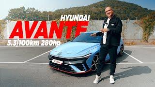 Hyundai Avante N . Кореец, который унижает немцев.