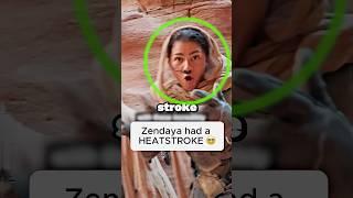 Zendaya had a HEATSTROKE on the SET of DUNE ‍