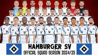 Hamburger SV's OFFICIAL New Squad Reveal for 2024-2025