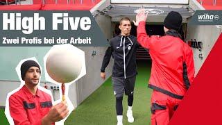 High Five | Zwei Profis bei der Arbeit | Nils Petersen, Patrick Bäurer