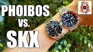 Watch Boxing! Ten Rounds! Phoibos Wave Master v. Seiko SKX