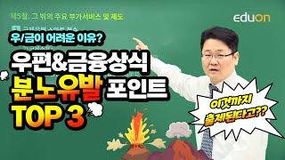 [유상통] 계리직 수험생이라면 100% 공감, 우편&금융상식 분노 유발 포인트 TOP 3 ㅣ계리직 l 고민석