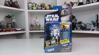 Star Wars The Clone Wars ARF trooper action figure review!