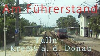 Führerstandsmitfahrt Tulln - Krems/Donau [HD] - Cab Ride ÖBB 1144