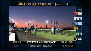 Los Alamitos Replays - Sunday, September 29, 2024 - Race 4