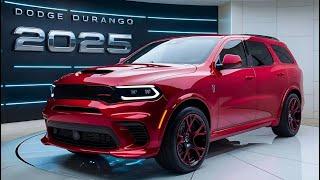 Finally REVEAL 2025 Dodge Durango Redesign -Exclusive First Look!