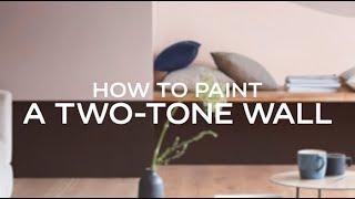 CF18 - 簡易雙色牆身髹油 6 步曲 How to paint a two-tone wall in 6 simple steps