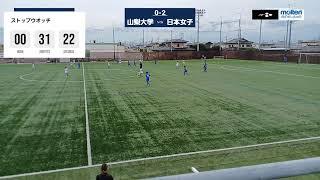 一般財団法人 全日本大学女子サッカー連盟チャンネルライブ配信