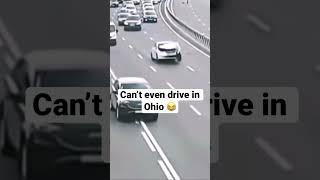 Driving In Ohio  #ohio #funny #shorts