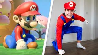 I Tried Super Mario Stunts In Real Life!