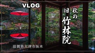 【4K VLOG】紅葉の旧竹林院／比叡山坂本／延暦寺の里坊／国指定名勝／延暦寺坂本里坊庭園／滋賀県大津市／