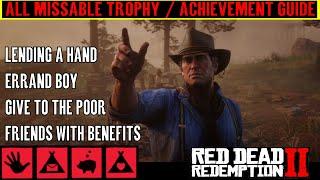 Red Dead Redemption 2 All MISSABLE Trophy / Achievement Guide