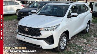 New Toyota Innova Hycross Vx(O) 2023 (New Variant with SUNROOF) - Rs 26.73L | Detailed Walkaround!