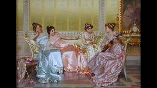 VITTORIO REGGIANINI (1858-1939) Italian painter  Ernesto Cortazar music