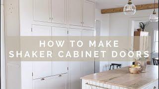 How to Make Shaker Cabinet Doors