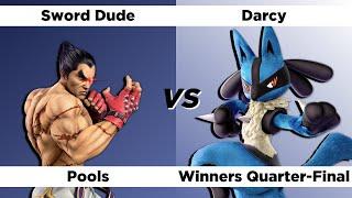 Epitech Chase #25 - Pools WQF - Darcy (Lucario) vs. Sword Dude (Kazuya)