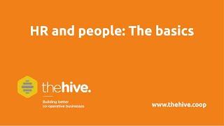 HR Basics | www.thehive.coop