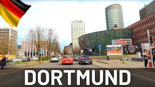 DORTMUND Driving Tour  Germany || 4K Video Tour of Dortmund