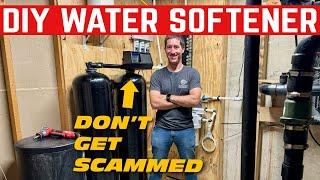 Don't Get SCAMMED By Water Softener Companies... I Did It Myself For CHEAP *Fleck 9100SXT*