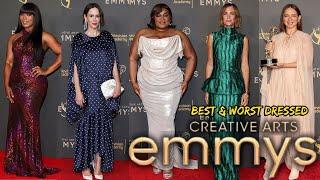 TOP 10 BEST & WORST DRESSED AT THE CREATIVE ARTS EMMYS 2024!