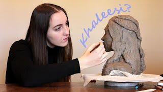 Sculpting a Bust out of Clay | Game of Thrones *Inspired*