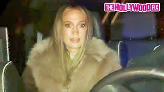 Jennifer Lopez Is Saved By Her Bodyguard When Blocked By Paparazzi While Leaving CAA Oscar Pre-Party