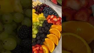 FRUIT NINJA BUT MAKE IT A WORK OF ART!  #short #fruitcutting #fruitart #partyfoods