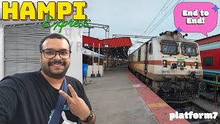 Mysuru Jn to Hubballi Jn via Hospet Jn - on the 16592 Hampi Express in AC 2-Tier