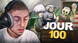 J’AI TENTÉ DE SURVIVRE 100 JOURS sur 60 Seconds ! (oui oui j’ai relancé le jeu)