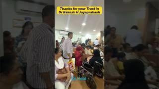 Thanks for your Trust in Dr Rakesh H Jayaprakash #trending #motivation #vlog #yt #shorts #short #ad