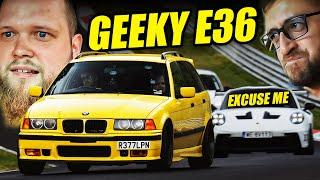 DATA OVERKILL!  IT Guy Built BMW E36 Touring! // Nürburgring