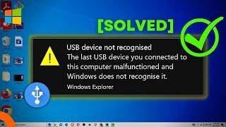 Fix USB Device Not Recognized in Windows 10: Easy Solutions for Your PC