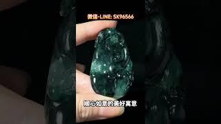 翡翠如意「幫小哥哥圓夢翡翠如意，大家還想看什麼告訴豬豬」#fyp #翡翠 #翡翠玉石 #天然翡翠 #珠寶 #首飾 #jade #手鐲 #玉 #吊墜 #翡翠訂製 #吊墜