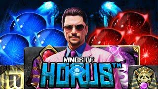 **NEW HACKSAW ALERT** GETTING FREAKY ON WINGS OF HORUS!! (SUPER BONUS BUYS)