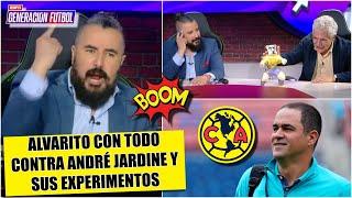 IMPERDONABLE ROTACIONES DEL AMÉRICA. ANDRÉ JARDINE, culpable de derrota, Álvaro | Generacion Futbol