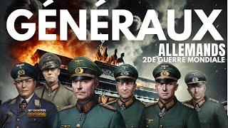 What happened to German generals after the Second World War?