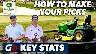 Key Stats For Making Picks: 2024 John Deere Classic