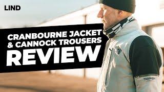 Triumph Cranbourne Jacket and Cannock Trousers | Adventure Bike Gear Review