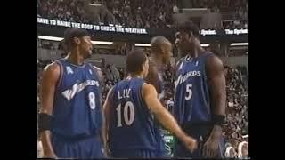 Kwame Brown "What If" Move. 2 Blocks In A Row (15.03.2002)