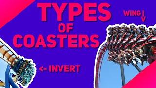 The 28 Most Common TYPES of Roller Coasters EXPLAINED