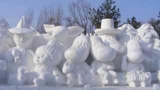 World's Coolest Snow Sculptures