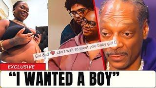 “I wanted a boy”, Snoop Dogg REACTS to daughter, Cori Broadus, being pregnant with a girl